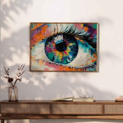 Kaleidoscope Vision | Abstract Retro | Solo Art