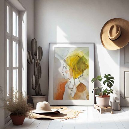Whispered Elegance | Abstract Watercolor | Solo Art