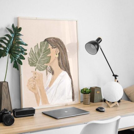Mysterious Leaf Portrait | Intriguing Art | Solo